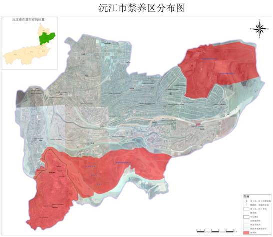 沅江市禁养区划定0220