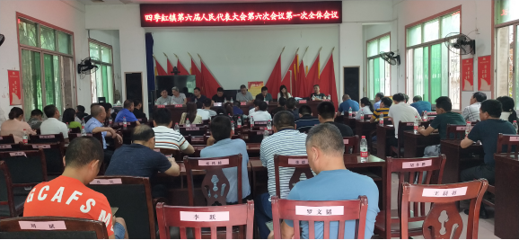沅江市四季红镇第六届人民代表大会第六次会议圆满召开