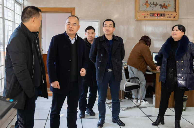 沅江市常务副市长丁晓明一行深入一线 调研2020年度